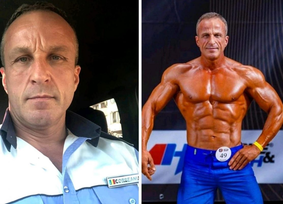 Florentin Corbeanu vicecampion balcanic la culturism şi fitness