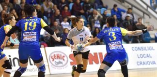 Handbalistele Craiovei, învinse categoric de Minaur