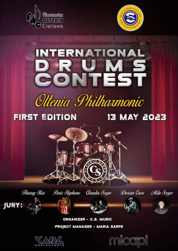La Craiova Prima ediție a “International Drums Contest”, un eveniment