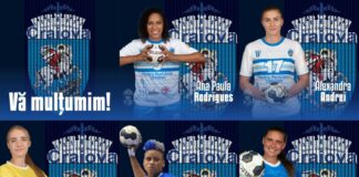 Cinci handbaliste puse pe liber de SCM Craiova