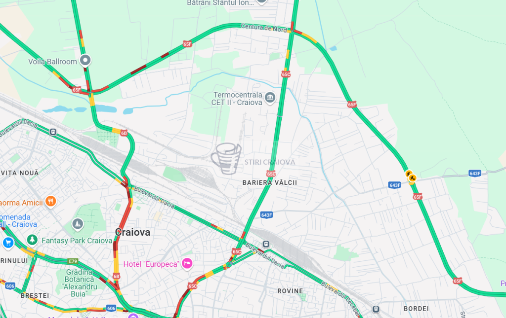Plan Se Rutiere Restricţii rutiere în Craiova, la deschiderea Drumului Expres Craiova ...