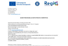 Comunicat de presă SC Intercom Service SRL