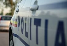 Prins în Balș, la volanul unei autospeciale de poliție furate din Robănești