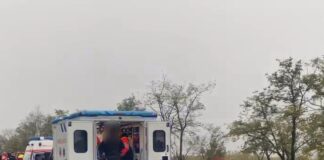 Accident  la Rojiște, victime transportate la spital