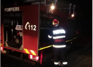 Tragedie la Calafat : bărbat mort într-un incendiu