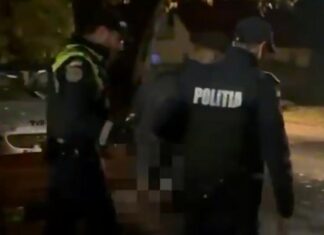 Și-a bătut concubina și a ajuns în mâinile polițiștilor