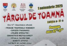 A II-a ediție a Târgului de Toamnă, la Cula Izvoranu – Geblescu din Brabova