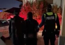 A furat și a fost reținut de polițiști