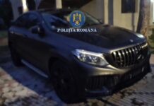 Autoturism de lux furat din Craiova, găsit în Buzău