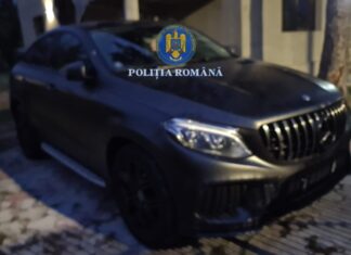 Autoturism de lux furat din Craiova, găsit în Buzău