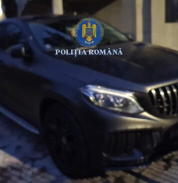 Autoturism de lux furat din Craiova, găsit în Buzău