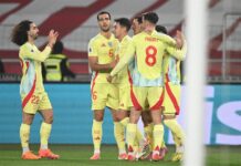 Cupa Mondială la fotbal (preliminarii): Spania, 5 din 5!
