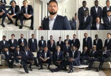 Franţa: Sosirea jucătorilor echipei naţionale la Clairefontaine o prezentare de modă