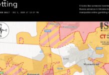 Linia frontului din Ucraina… la pariuri!