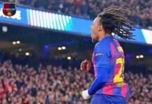 Liga Campionilor: Dubla lui Kounde în numai… 3 minute!