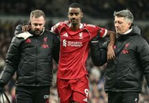 Premier League: Alexander Isak (Liverpool) operat după fractura de peroneu