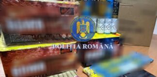 Materiale pirotehnice, confiscate de polițiștii doljeni