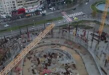 Lucrările la Complexul Sportiv Multifuncțional Craiova, în grafic