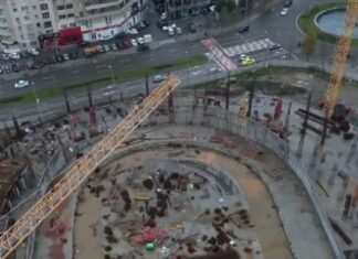 Lucrările la Complexul Sportiv Multifuncțional Craiova, în grafic