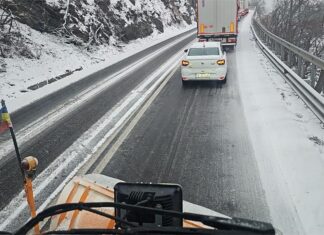 Drumarii , intervenții pe șoselele din Oltenia