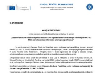 Comunicat de presă Arhiepiscopia Craiovei