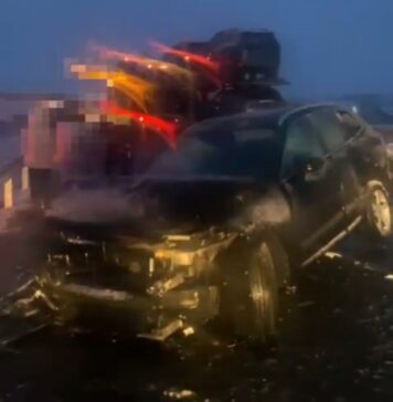 Accident pe Drumul Expres 12