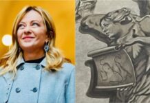 Polemică italiană: Chipul lui Meloni într-o biserică restaurată