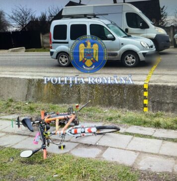 Biciclist accidentat mortal, la Giurgița