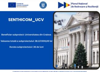 Universitatea din Craiova, un nou proiect, finanțat prin PNRR