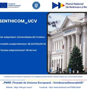Universitatea din Craiova, un nou proiect, finanțat prin PNRR
