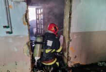 Explozie într-un bloc din Craiova