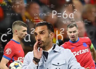 Superliga: FCSB, şanse minime de a mai prinde play-off-ul