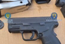 Arme și țigări de contrabandă, în camionul unui turc