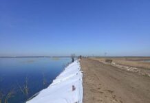 Au fost finalizate lucrările la polderul de la Bistreț