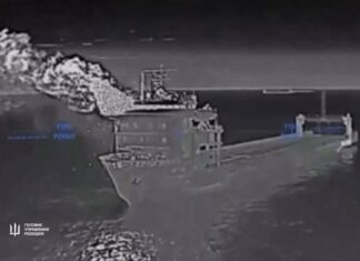 Război în Ucraina: Ultimul feribot al armatei ruse din strâmtoarea Kerci… dezactivat