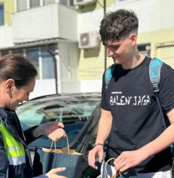 Daruri din suflet pentru copii, de la polițiștii doljeni