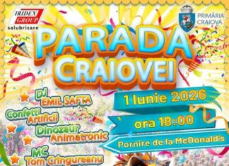 Pe 1 iunie, se deschid, oficial, “Zilele Craiovei”