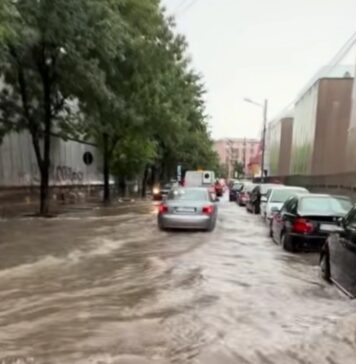 Rupere de nori la Craiova
