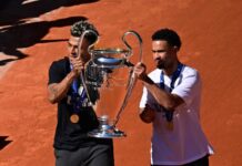 PSG a prezentat trofeul Champions League la Roland Garros