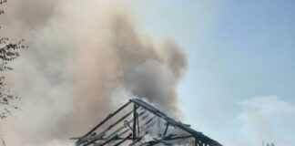 Incendiu la Ciupercenii Noi