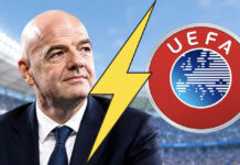 UEFA cere un vot de neîncredere împotriva lui Gianni Infantino