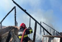 Incendiu într-o gospodărie din Cârcea