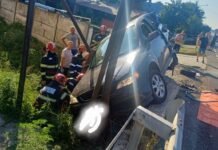 Accident rutier grav în Brădești