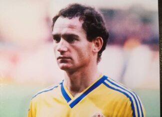 Trupul lui Nae Ungureanu, depus la stadion