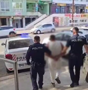 Tânăr reținut de polițiști, după o urmărire pe șosele